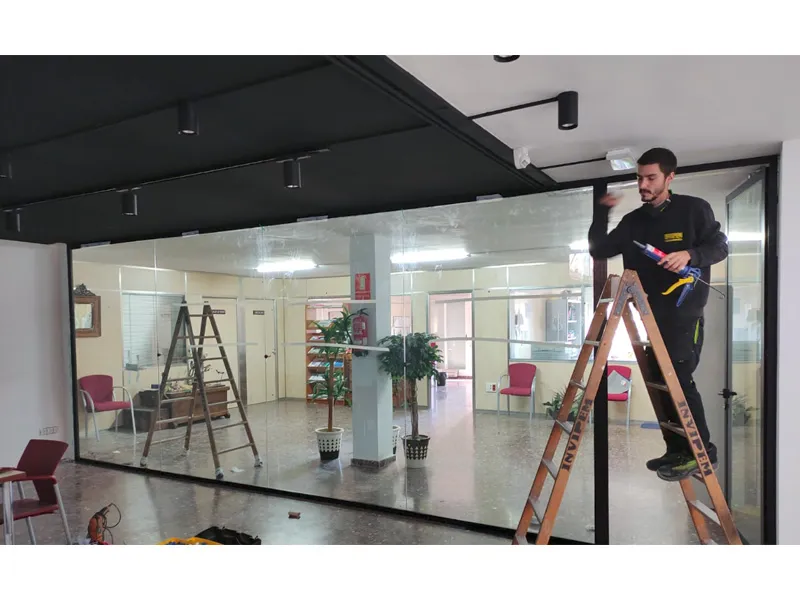 Cerramiento oficinas